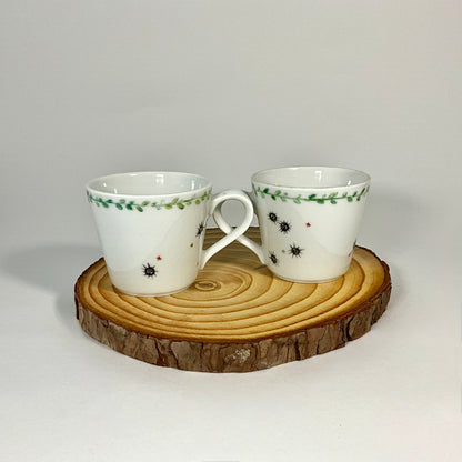 Tazzine da caffè “Quand’ero piccola capitava anche a me di vederli”