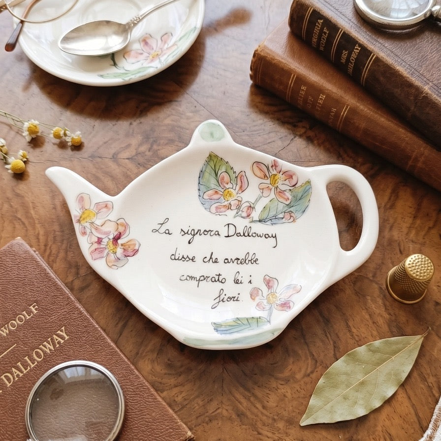 Poggiabustine da tè La signora Dalloway