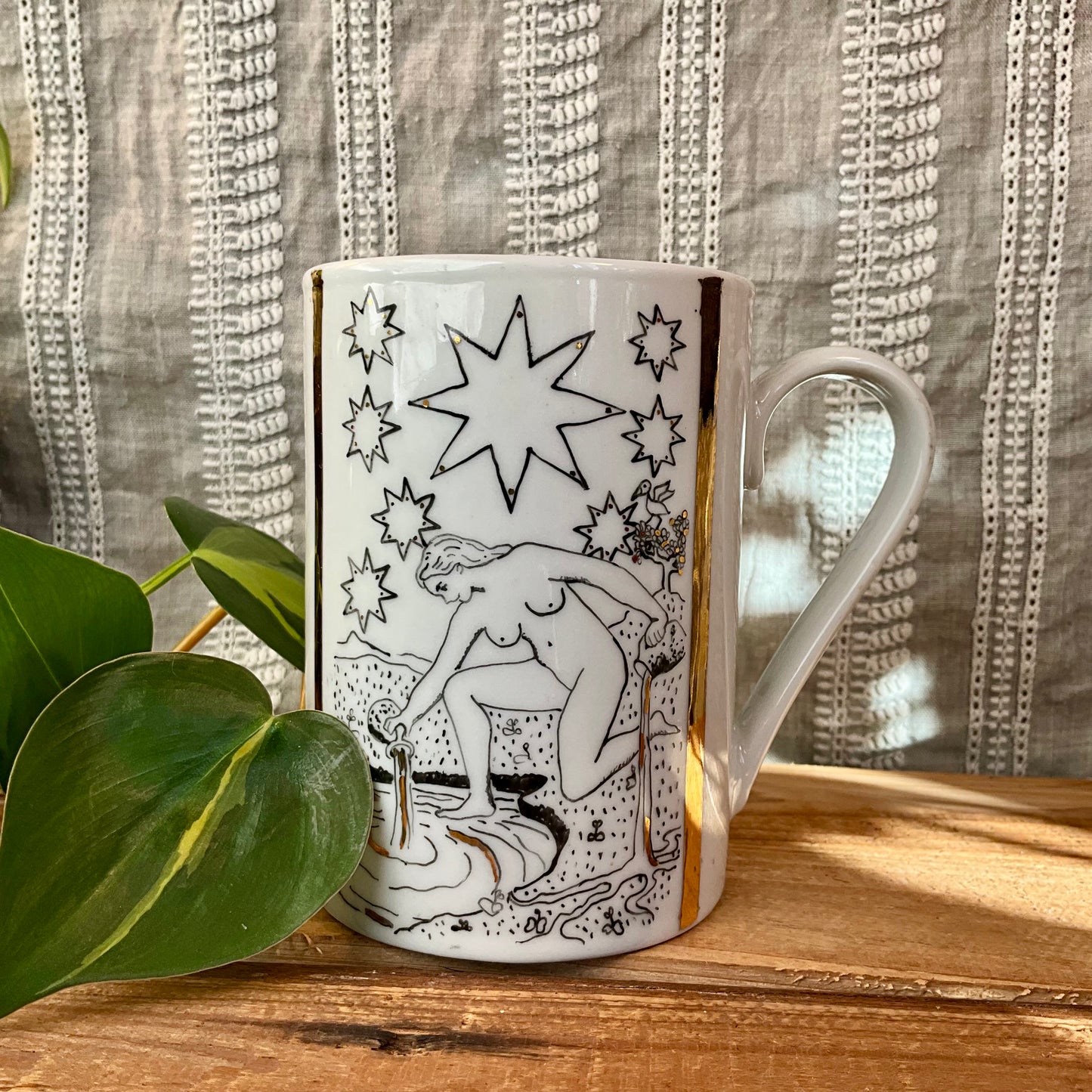 Tarocchi - Tazza 17 "Le Stelle"