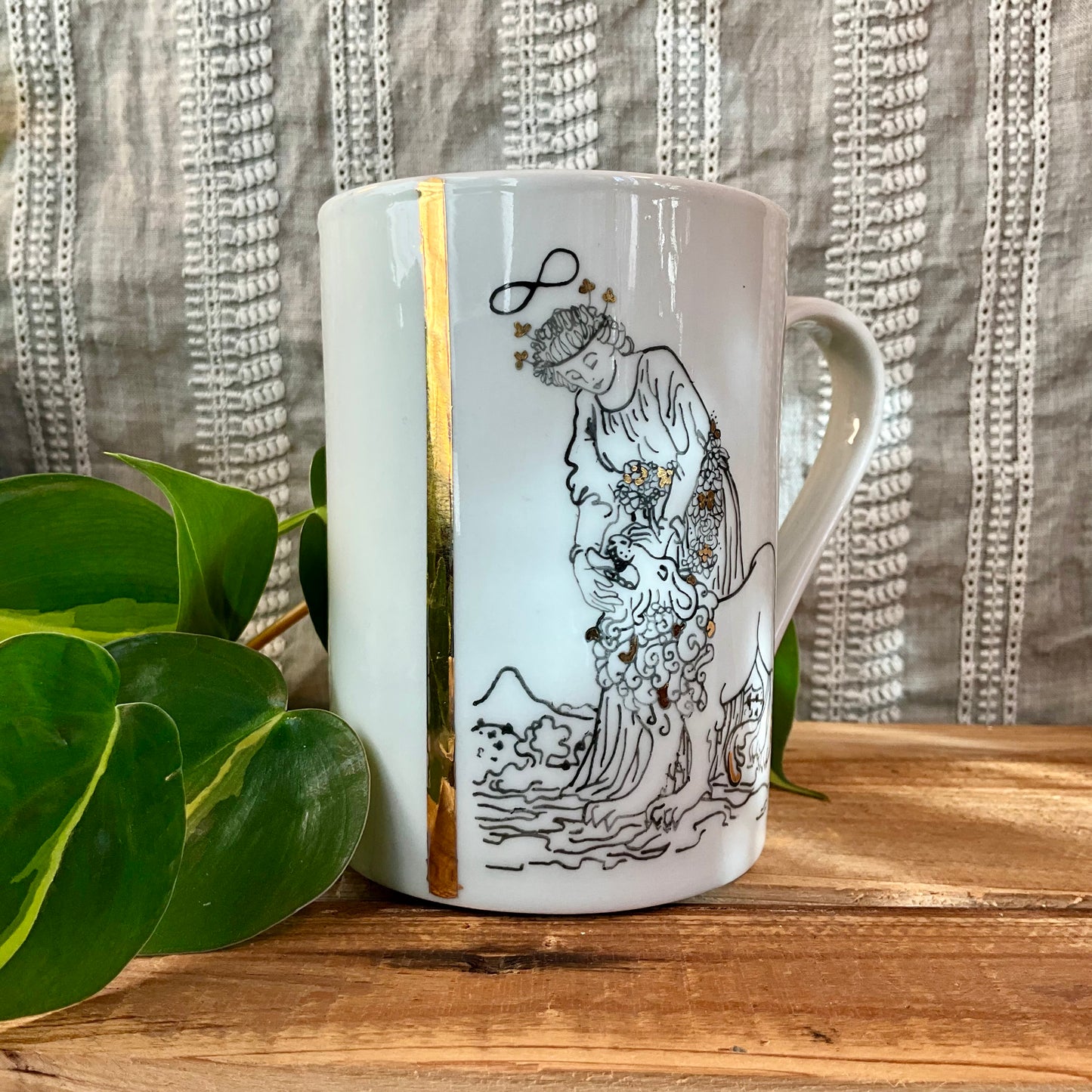 Tarocchi - Tazza 8 "La Forza"