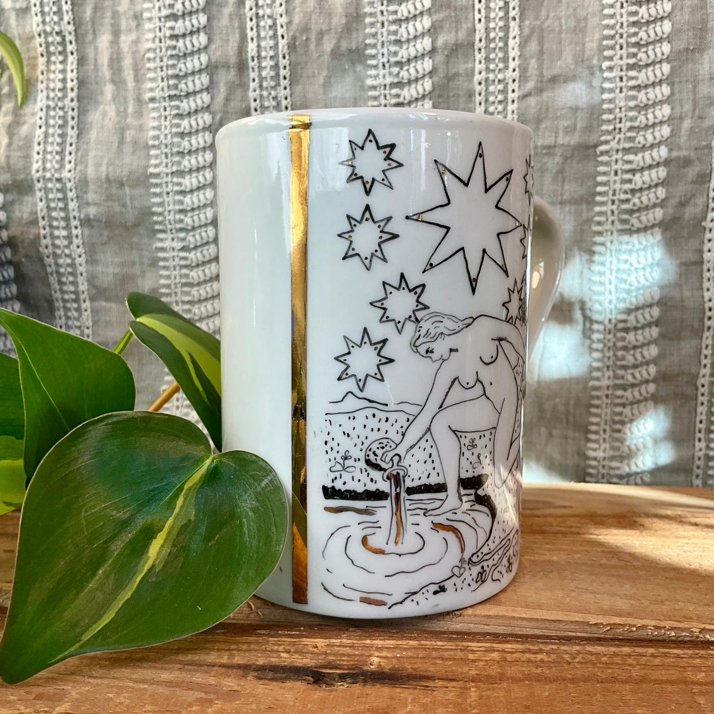 Tarocchi - Tazza 17 "Le Stelle"